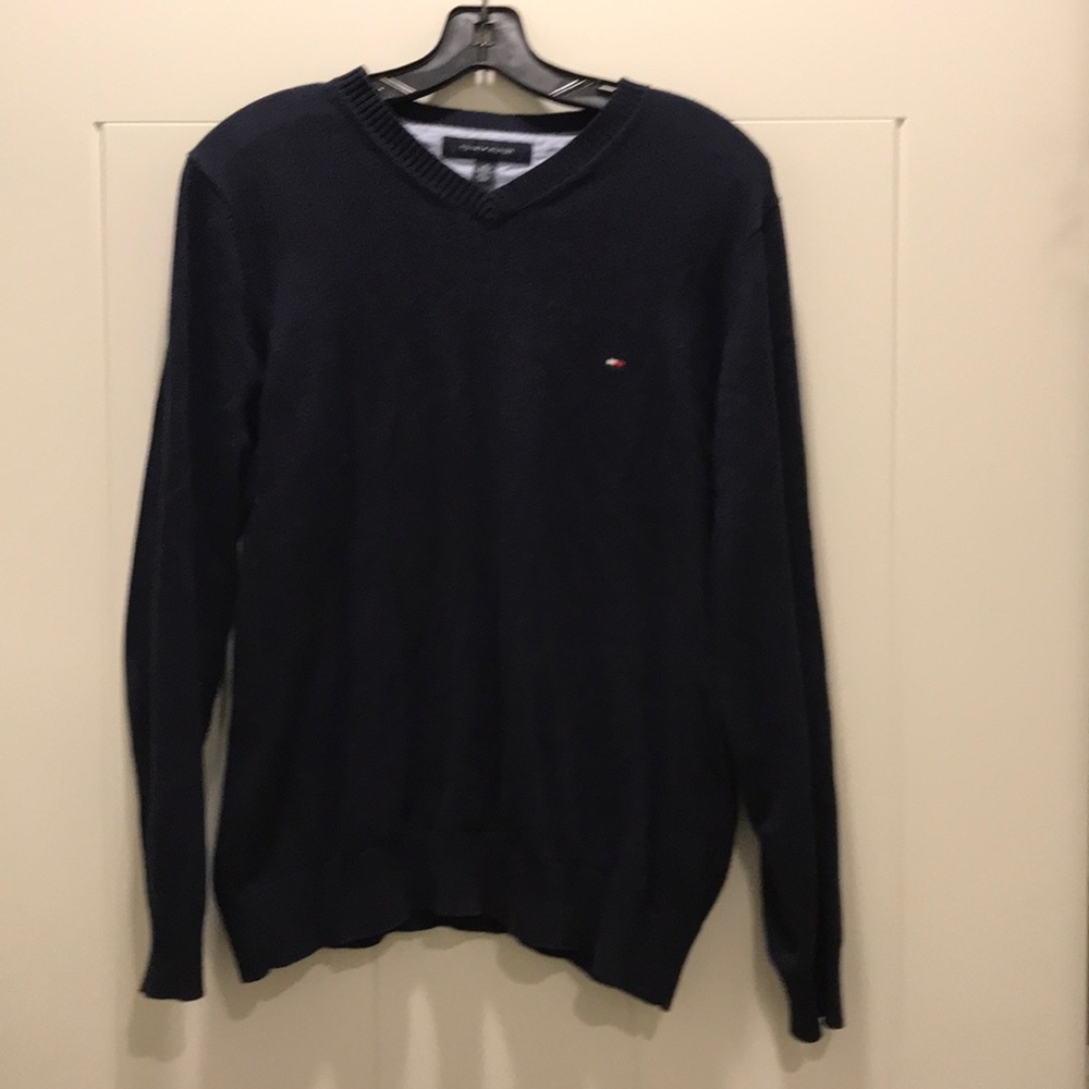 Tommy Hilfiger Navy Blue Sweater
